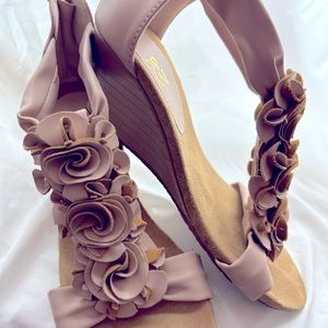 Pink Flower Sandals NY & Co